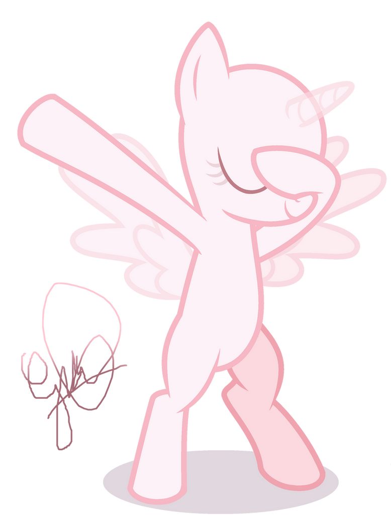 Mlp Dab MLP BASE:Dabbing by d-AMORE on DeviantArt