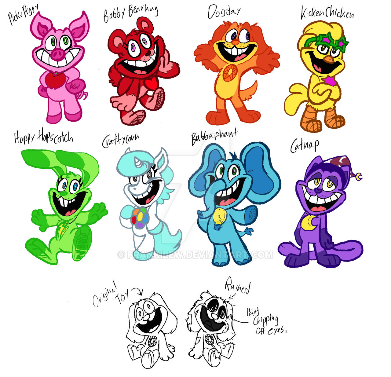Smiling Critters Dedesign By FrankiLew On DeviantArt smiling-critters-dedesign-by-frankilew-on-deviantart