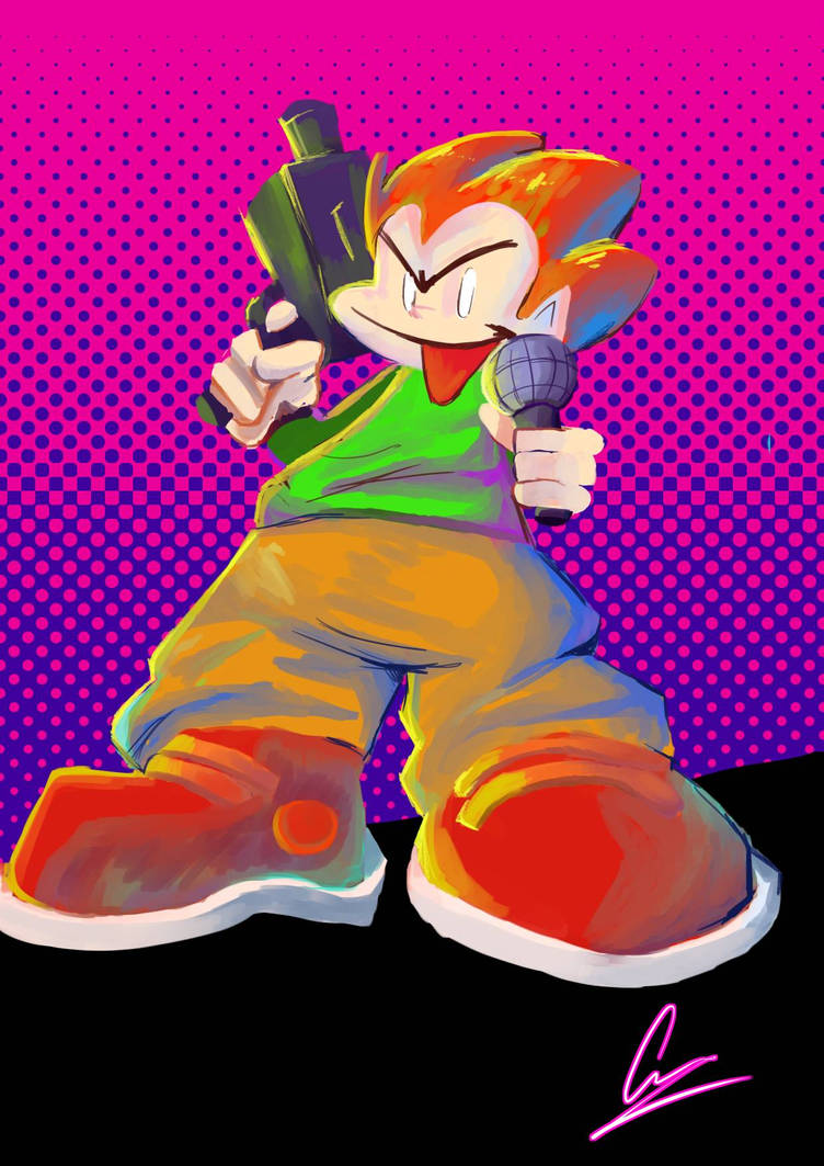 Pico Weekend Pico - Friday Night Funkin (Acrilico/Acrilic) by GalloGaar on DeviantArt