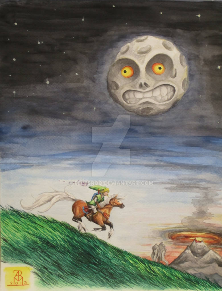 Majora's Mask: Link and Epona