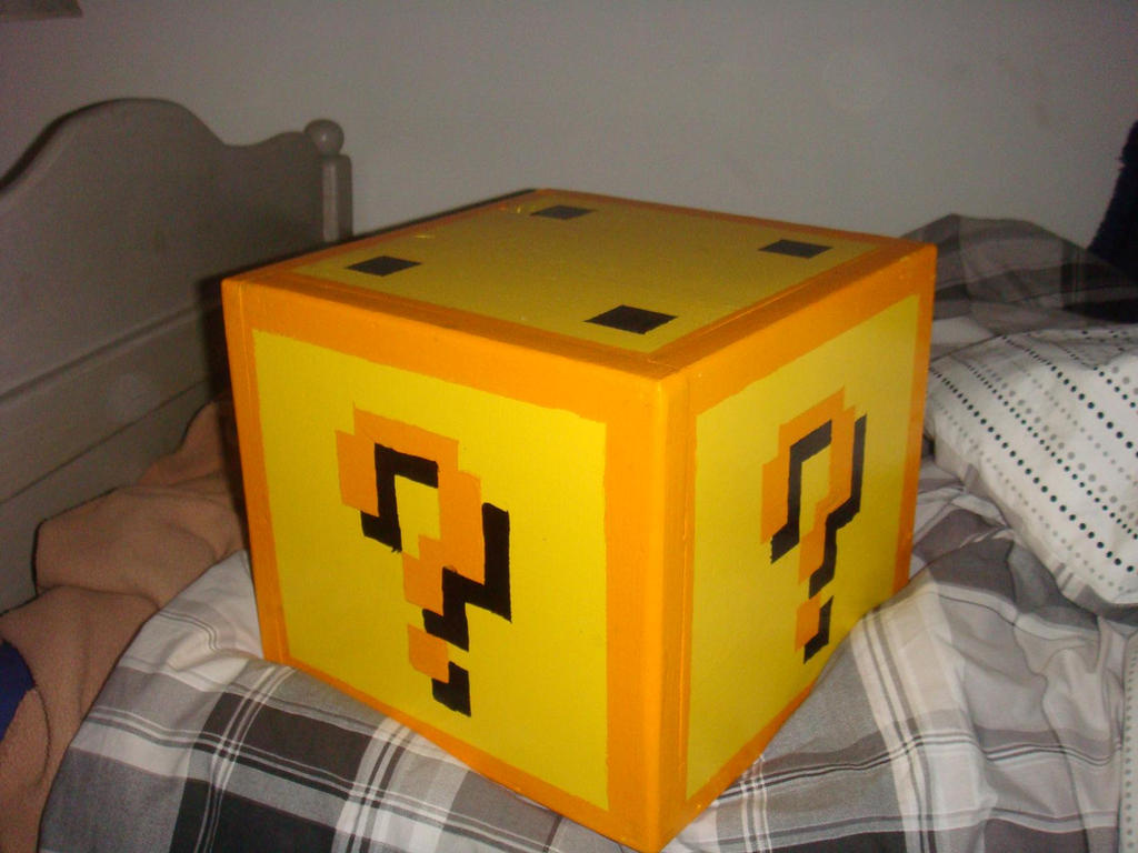 Mario Infinity Cube Mario '?' cube by Navarre789 on DeviantArt
