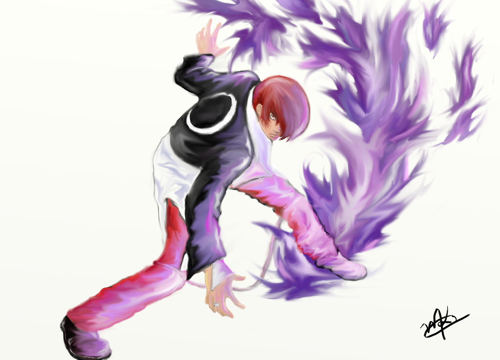 Orochi Iori Yagami by Zeref-ftx on DeviantArt