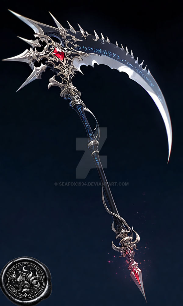 Rune Scythe by SeaFox1994 on DeviantArt