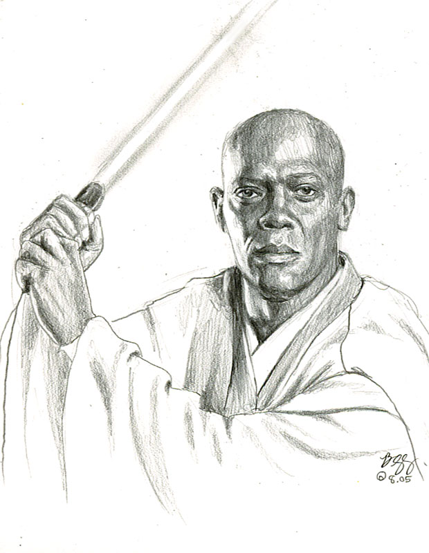 mace windu sketch