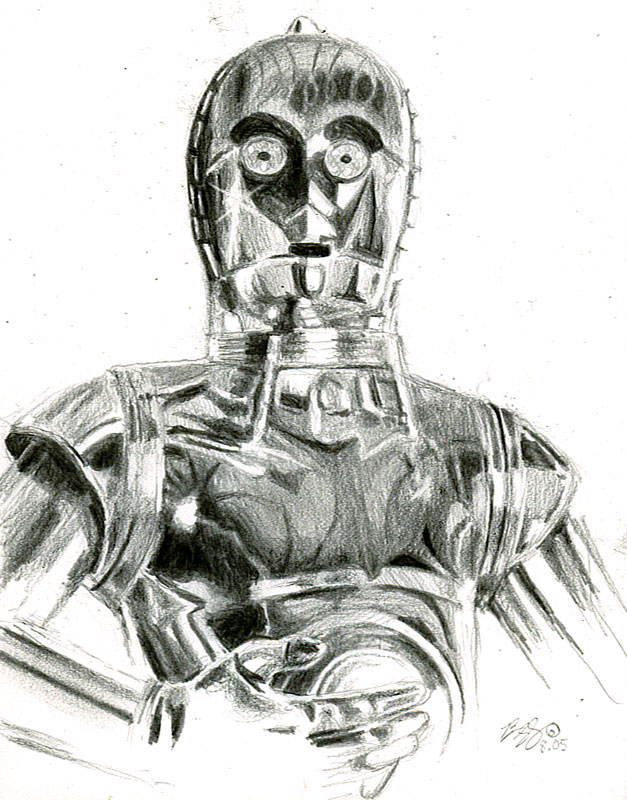 C3P0 sketch