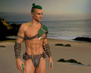 Thiam: Aquatic Half-Elf