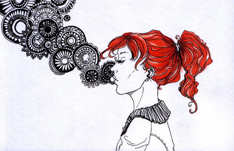 Andree Postcard by AliceTerrarium Andree Postcard by AliceTerrarium