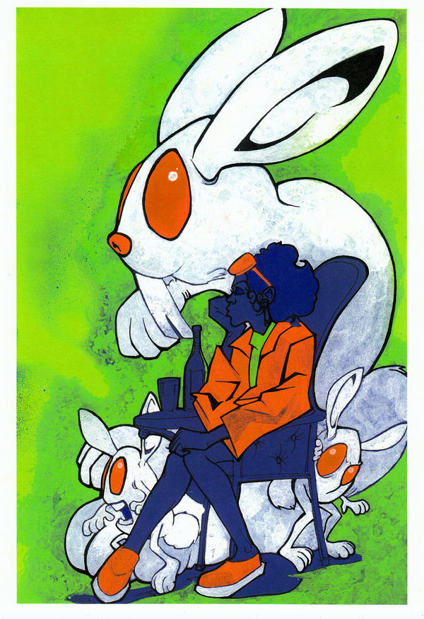 Alien Bunny by afromation on DeviantArt