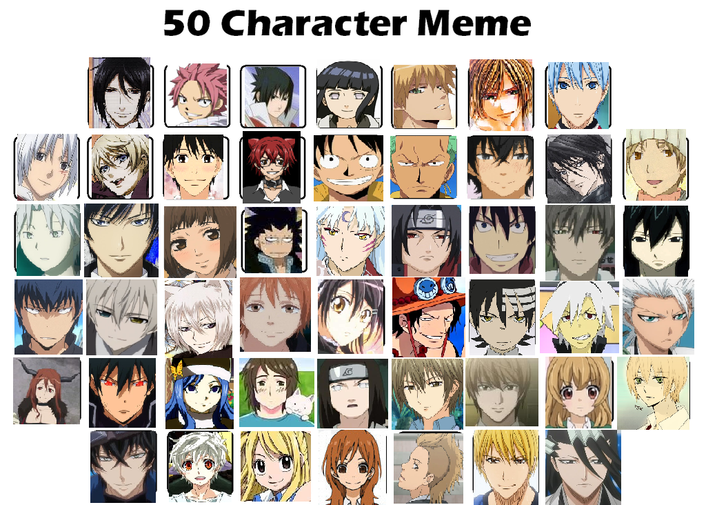 Meme Anime Character - Captions More