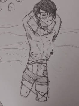 another creepy stripper boy sketch