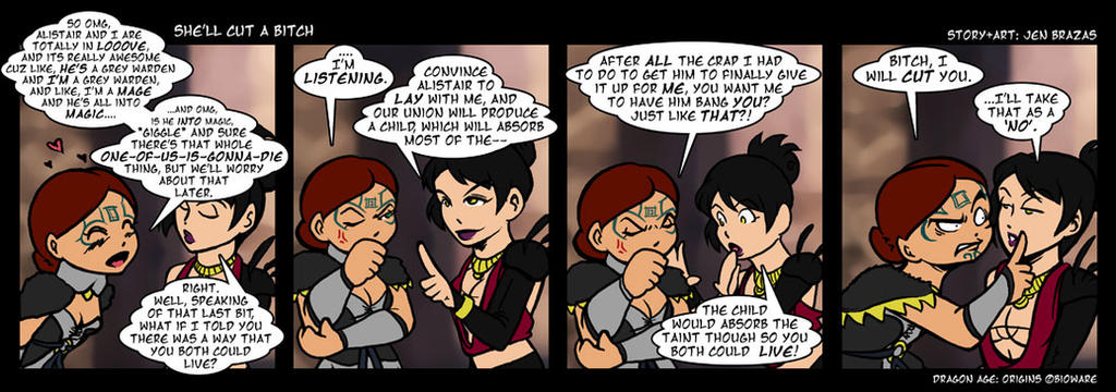 Cut a bitch _+dao spoilers+_ by savagesparrow