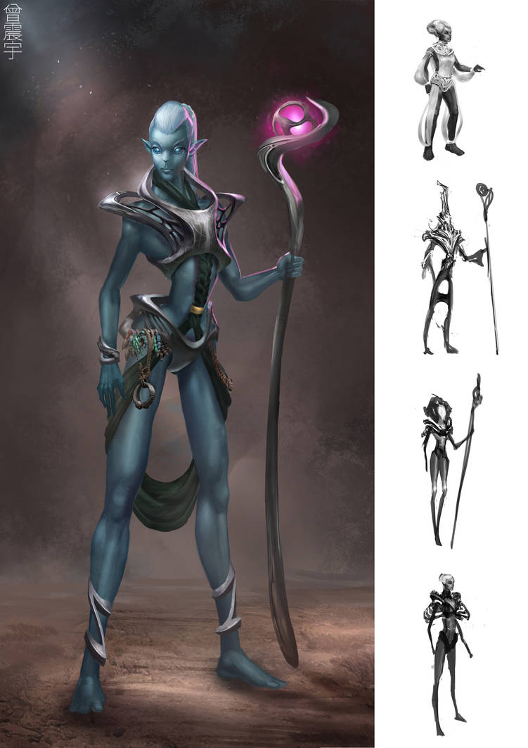 alien character design by RaymondChenArt on DeviantArt