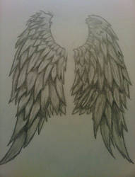 Wings Tattoo Design