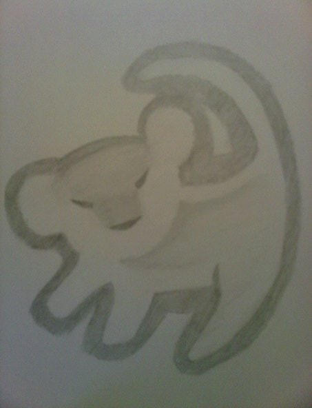 Simba Tree Drawing by iiRoar on DeviantArt