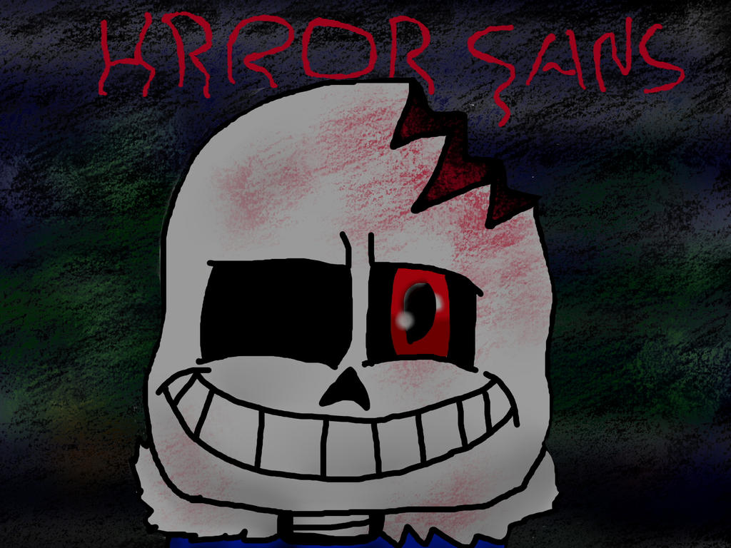 Horror sans by MashaKosyuk8 on DeviantArt