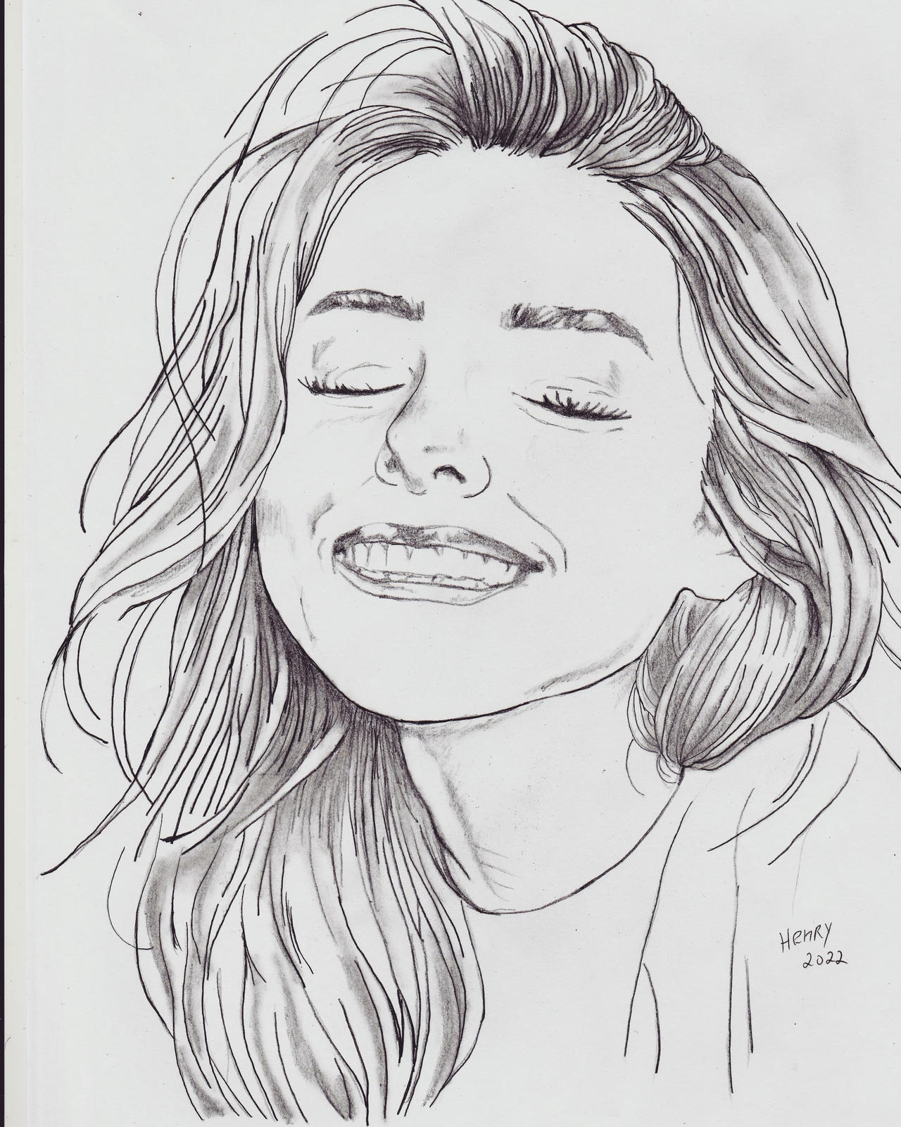 Desenho a Lapis Realista Garota (Edu Henry Arts) by eduhenryarts on ...