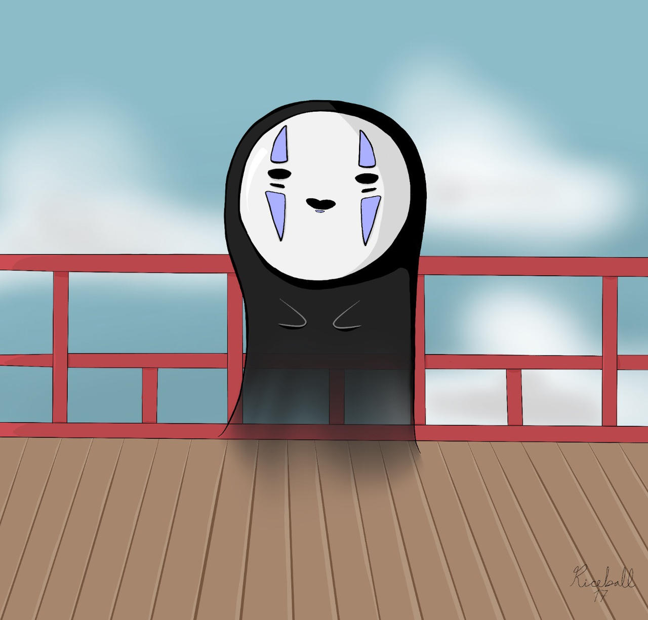 No-face fan art by CreativeRiceball on DeviantArt