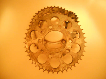 The Cobra Motorcycle Sprocket Platter/Trivet Pic C