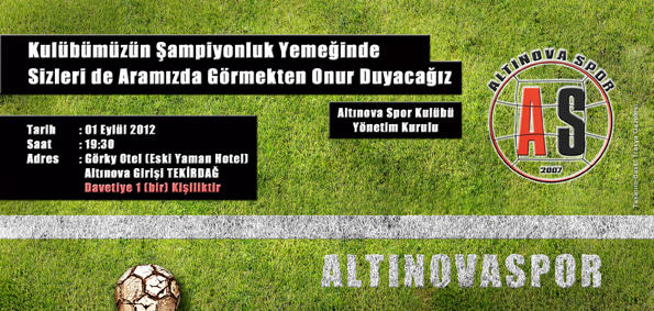 altinovaspor invitation