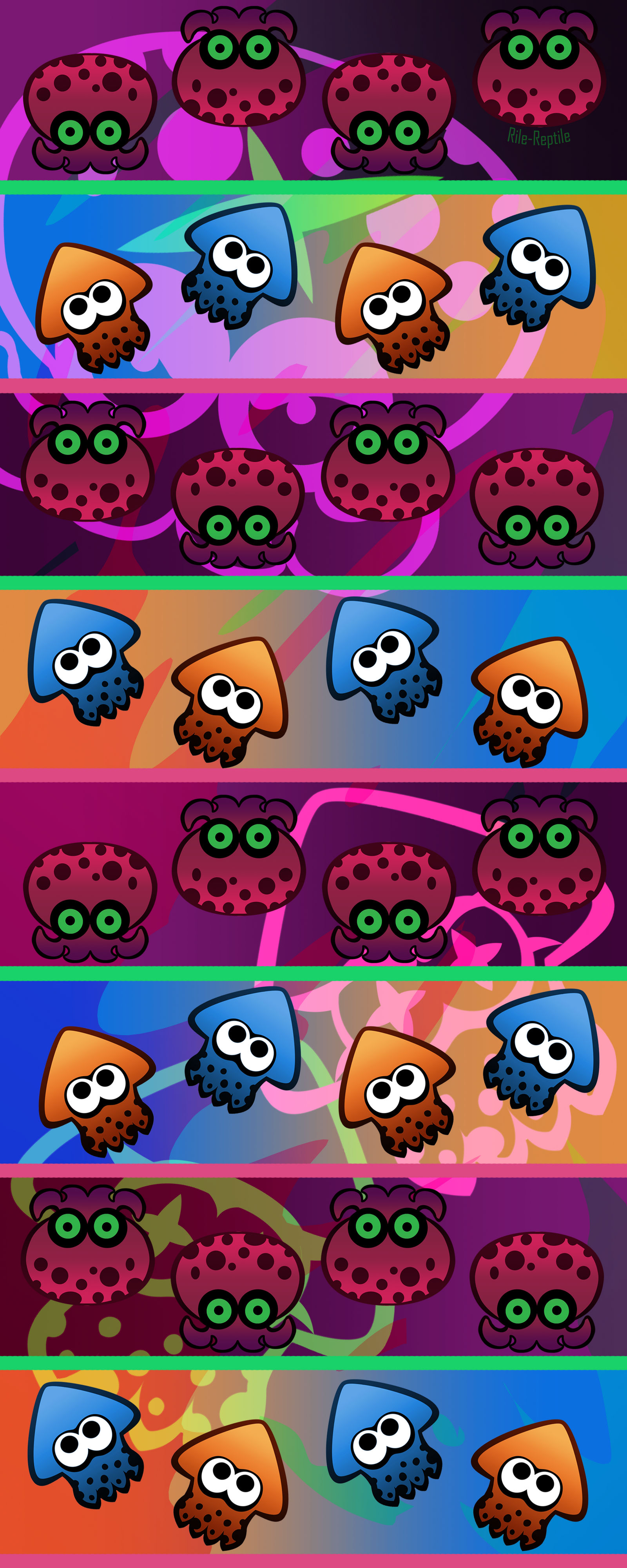 Splatoon Background by Rile-Reptile on DeviantArt