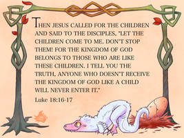 Dino Devotions: Luke 18:16-17