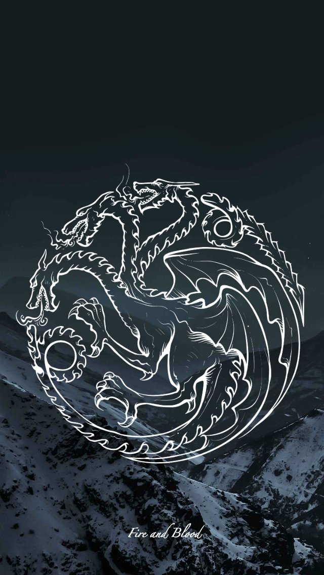 Game Of Thrones Wallpaper Sigil Targaryen By Emmimania On