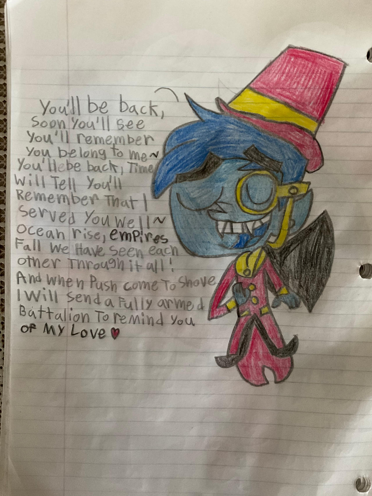 Youll be back (Hamilton) by FairyLouis on DeviantArt