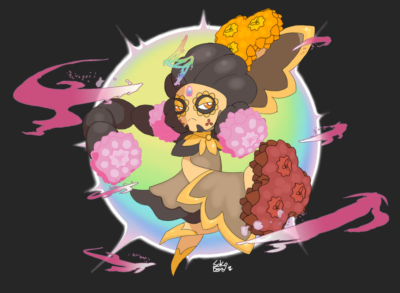 Shiny Mega Roserade (Mazian Form) by Cokoberd on DeviantArt