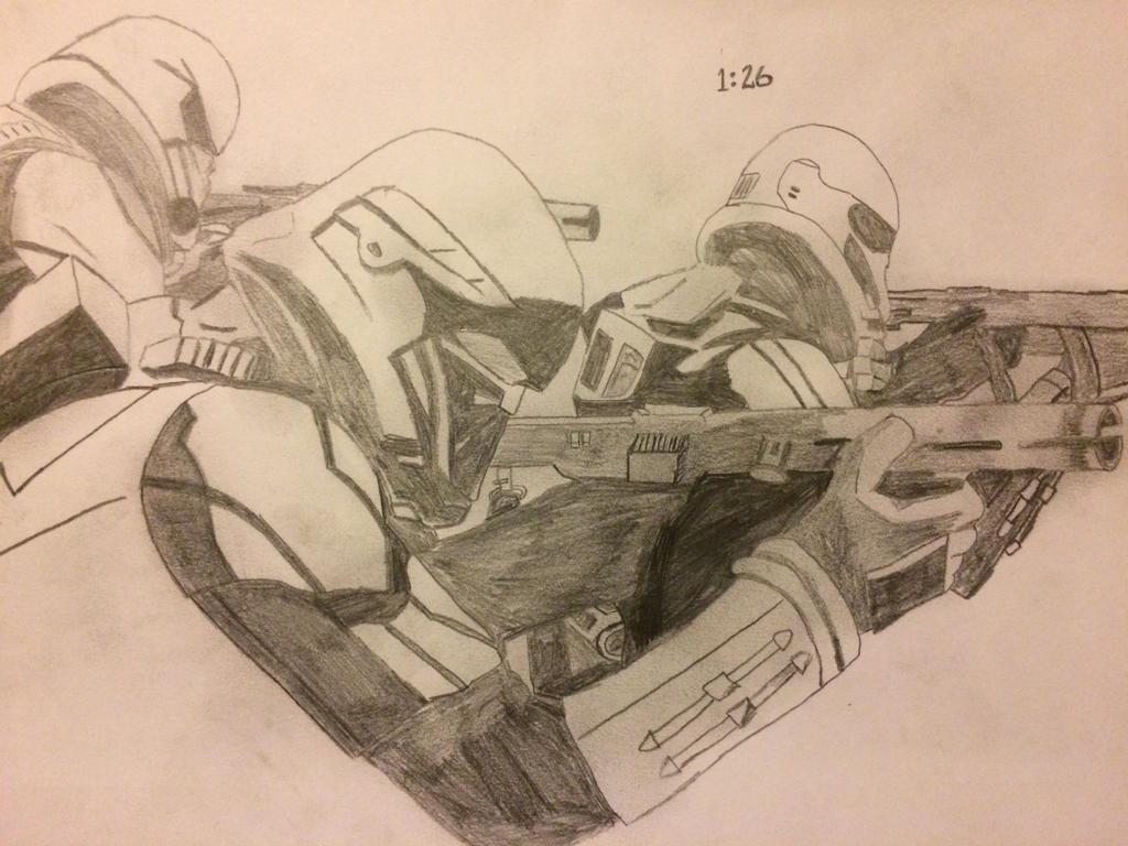 Death Troopers Sketch