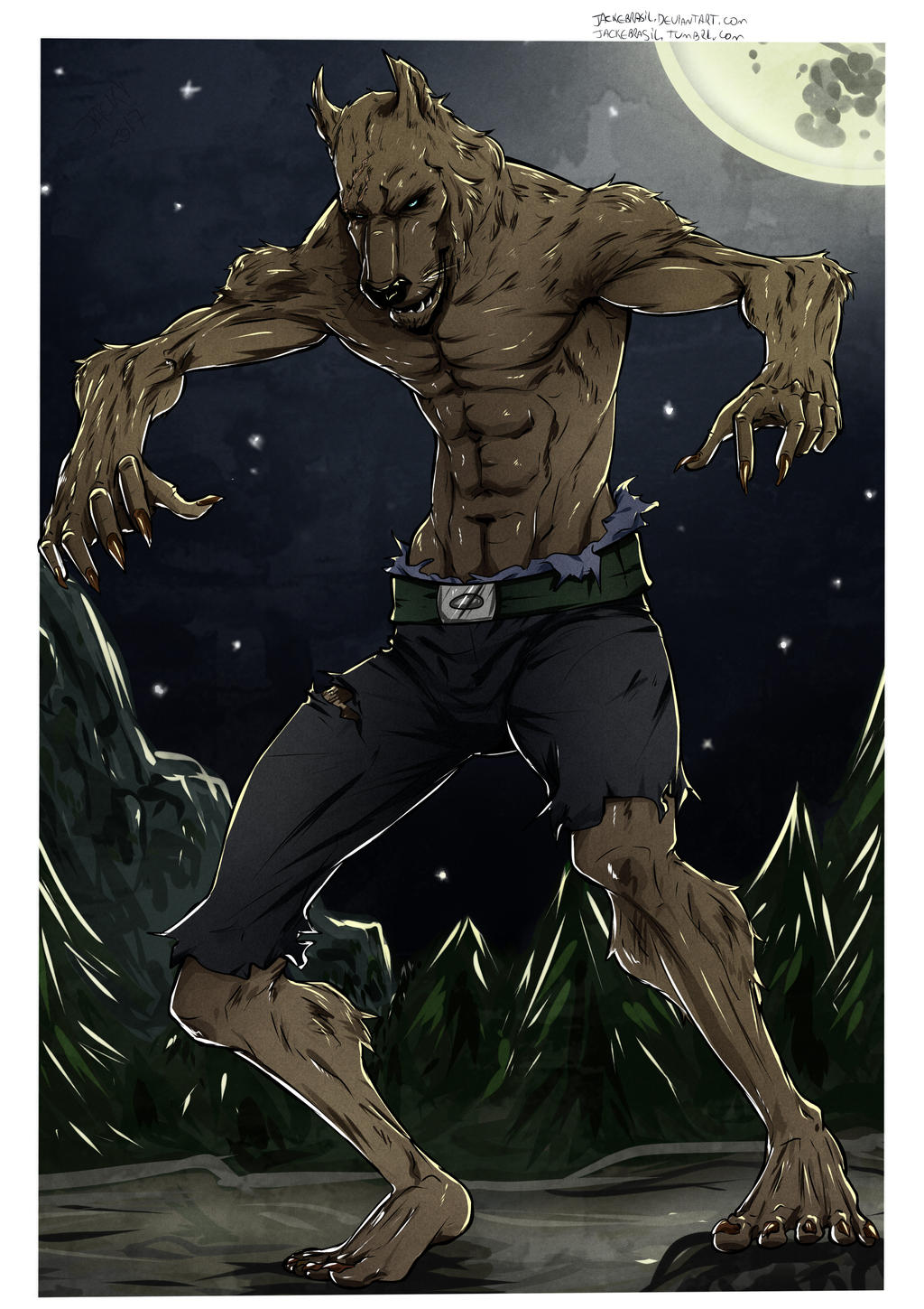 Werewolf By Jackeslv On Deviantart Werewolf By Jackeslv On Deviantart
