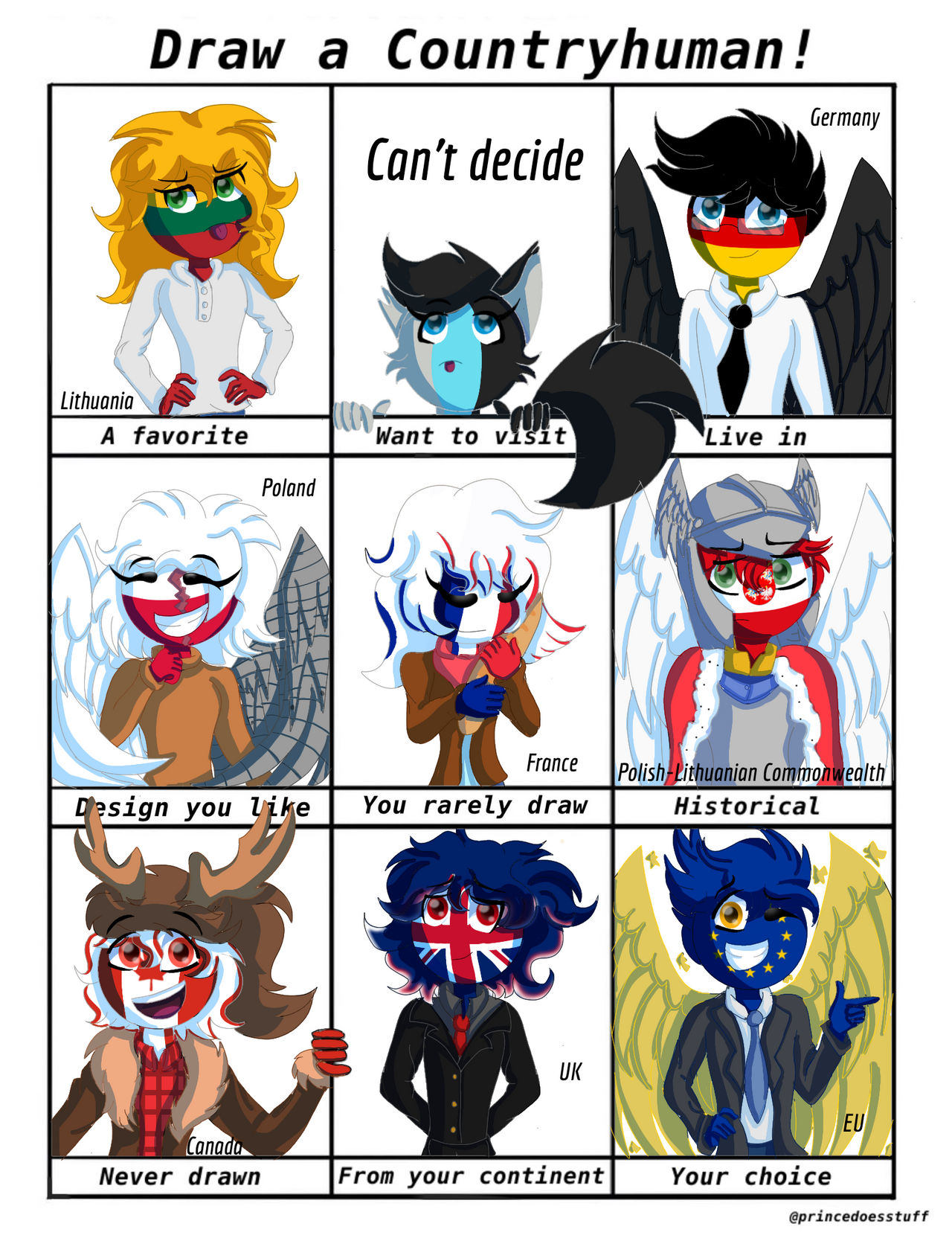 Draw a countryhuman! by TheSilverNote on DeviantArt