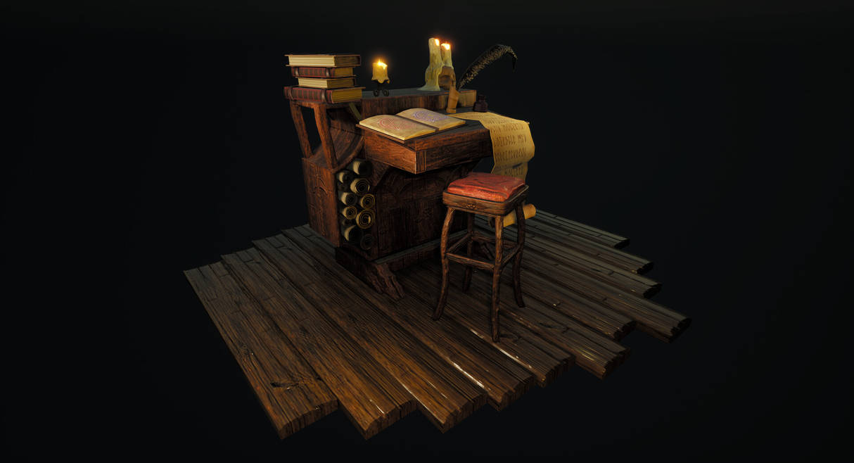 Fanatsy Desk Fantasy Warhammer Desk by TallinJH on DeviantArt