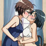 Strike Witches: Kanno and Hikari