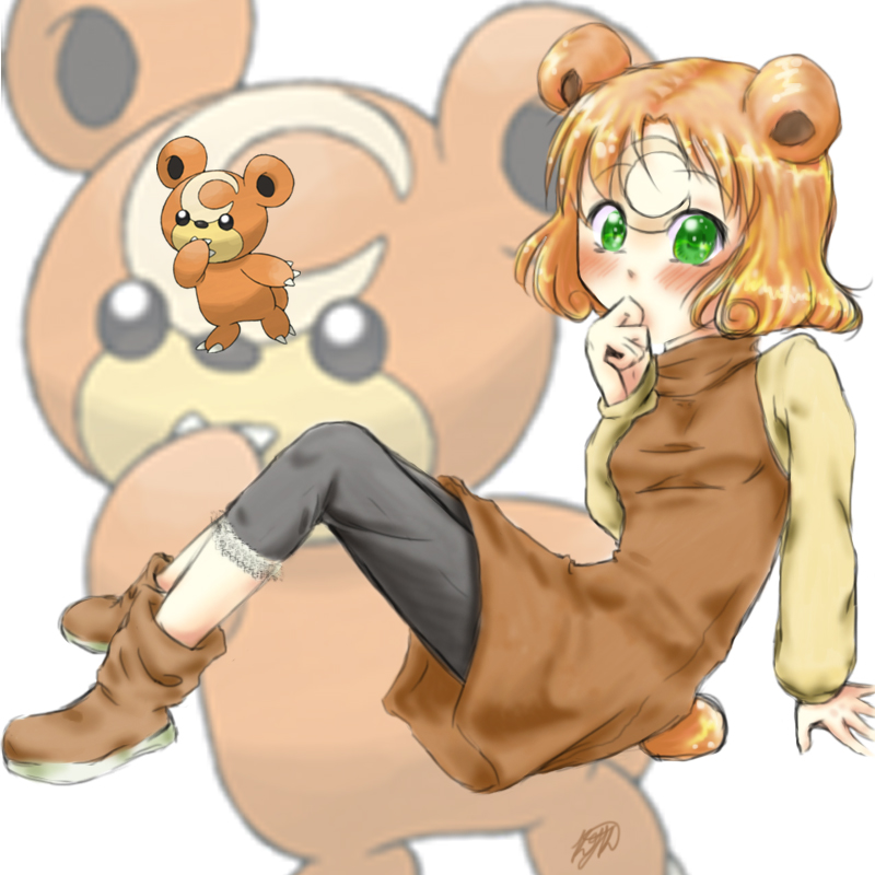 Teddiursa Gijinka