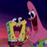 Spongebob und Patrick. Beste Freunde!