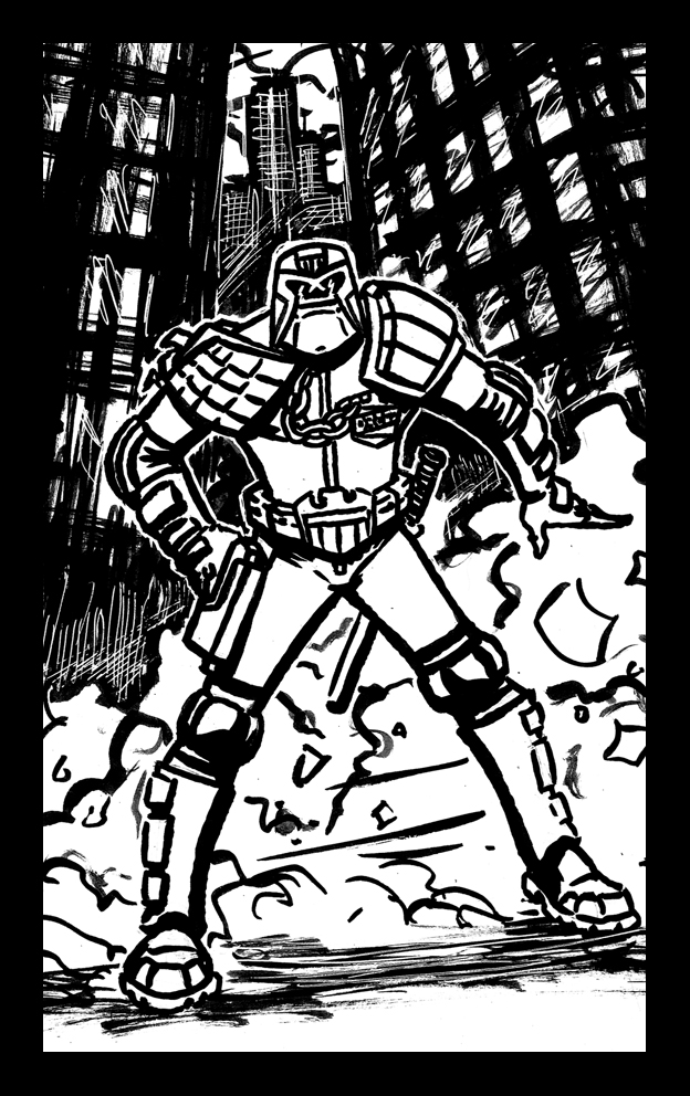 DREDD sketch