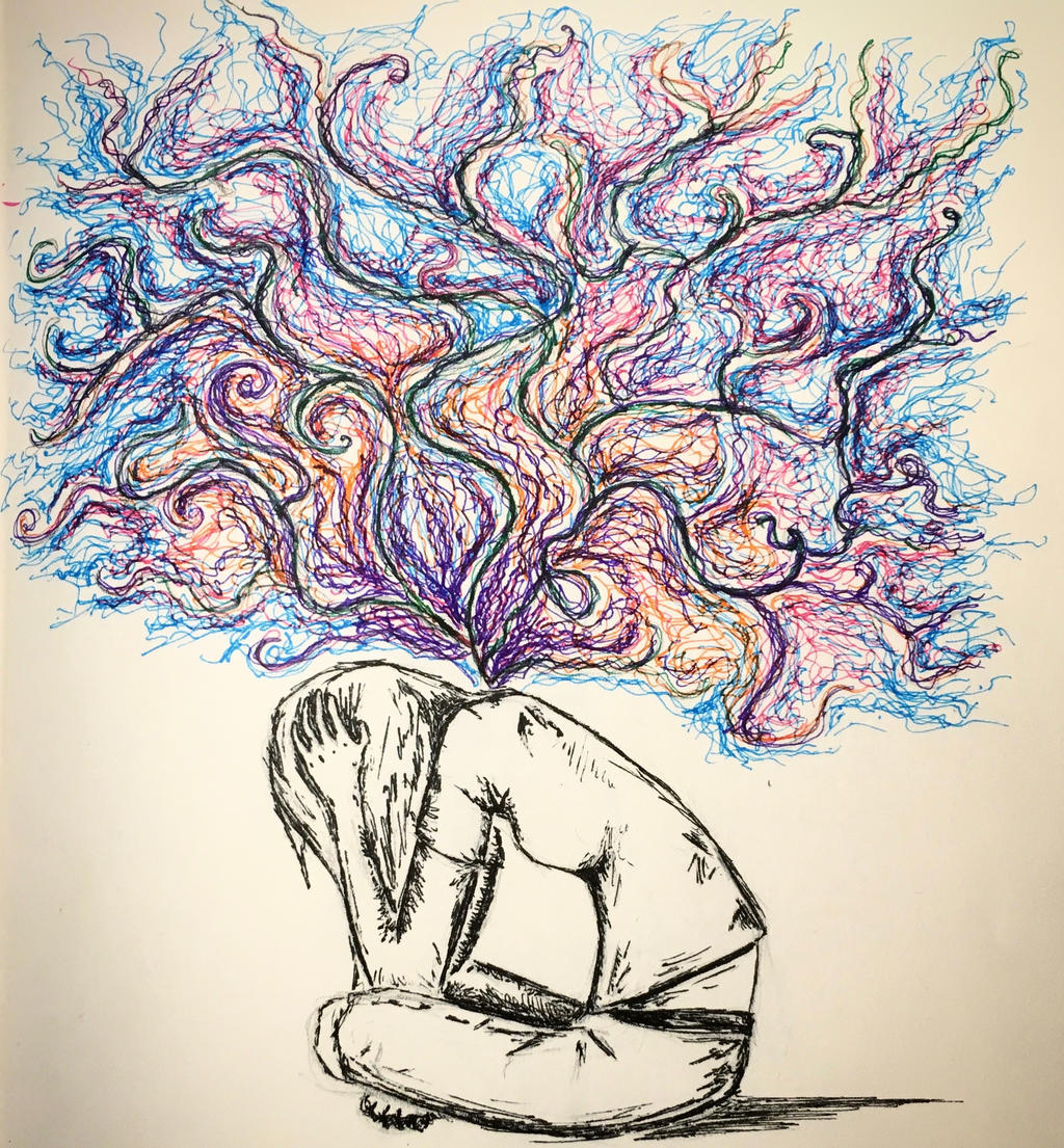 Thinking too much by HelenaTheActress on DeviantArt