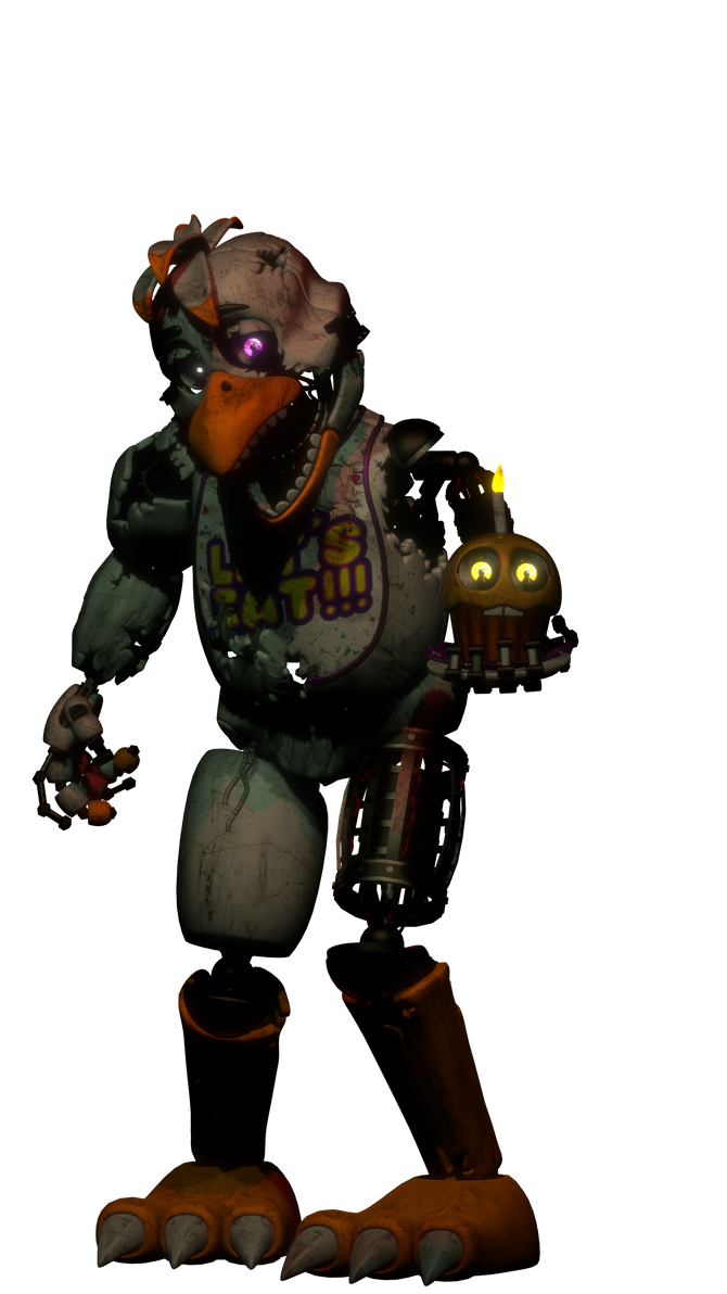 Spring Checka Fnaf Withered Spring Chica by BuisnessKittyYT on DeviantArt