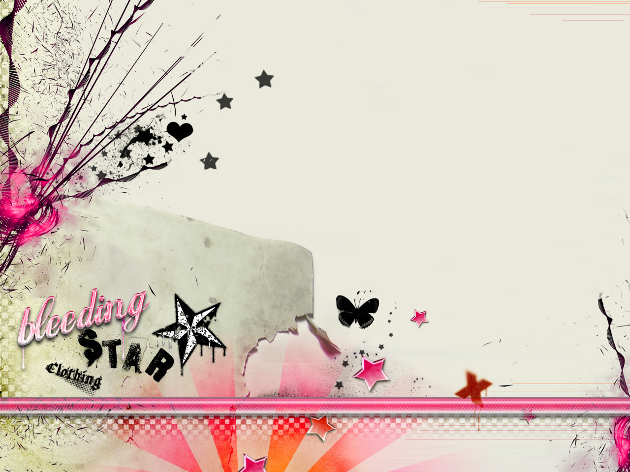 Bleeding Star Clothing Desktop