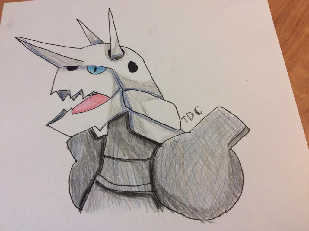 Aggron by TheDarkCommander on DeviantArt