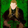 The three Hunters: Legolas - Minimalist Poster