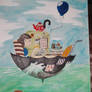 Umbrella Boat