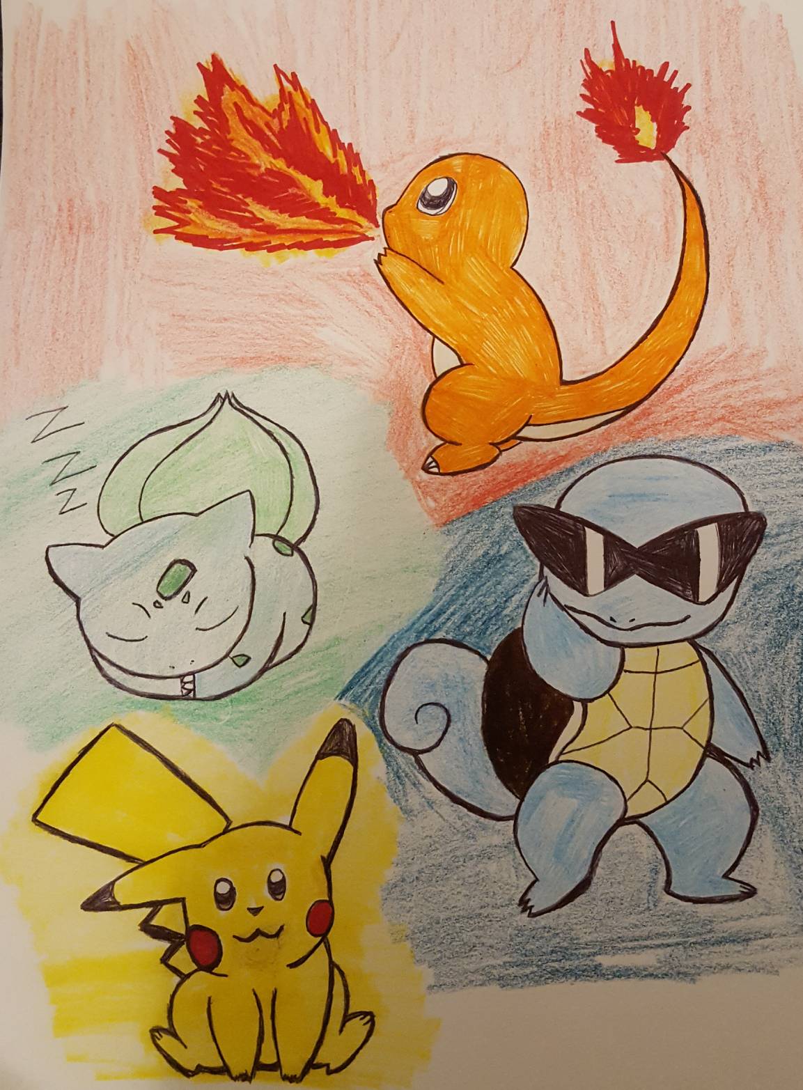 Ash All Starter Pokemon By ShadowJae On DeviantArt ash-all-starter-pokemon-by-shadowjae-on-deviantart