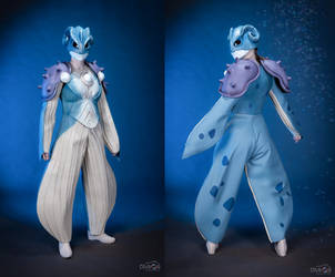 Lapras humanization cosplay 2 [Pokemon] FOR SALE ! by TeaLabel