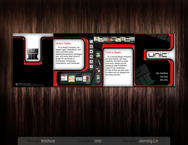 Unic Brochure by Jianrong on DeviantArt