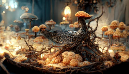 Mushroom Crow