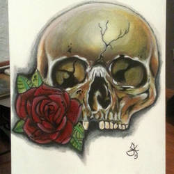 Skull Rose