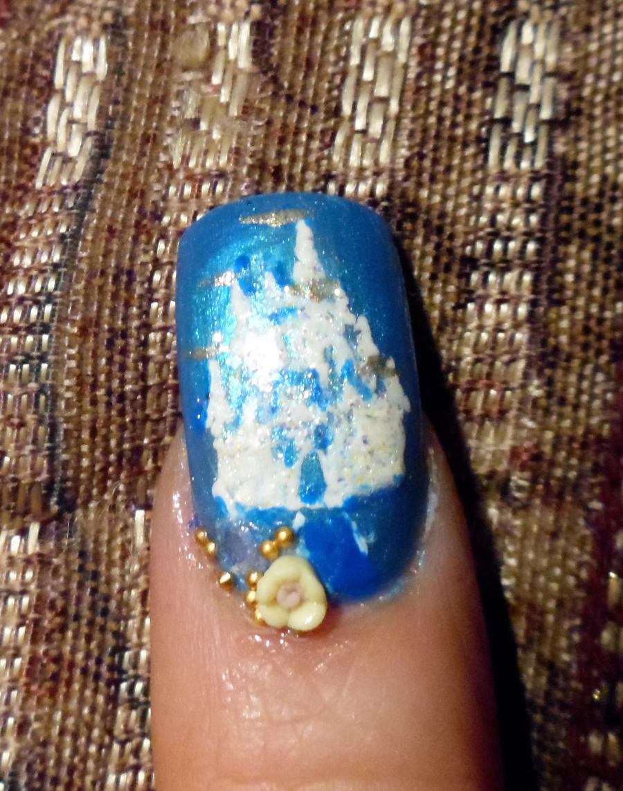 Cinderella Castle manicure