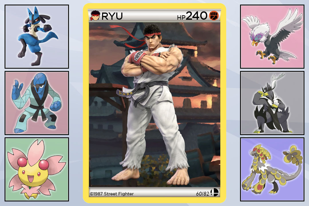 Pokemon Vs Ryu Smash Bros. Pokemon Team: 60 Ryu by Lawlman on DeviantArt