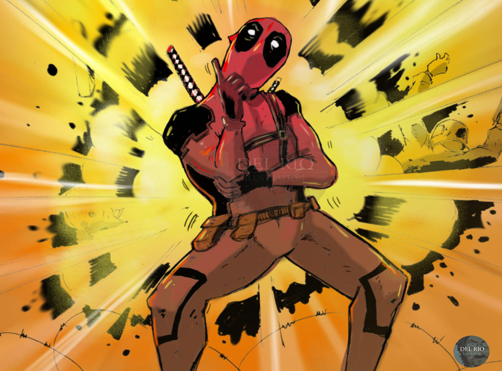 Deadpool Pyf Psy-pool Deadpool by juliodelrio on DeviantArt